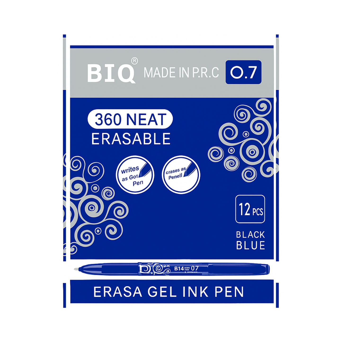 Writing Pen With Eraser