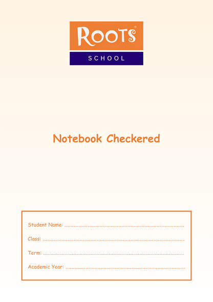 Notebook Checkered