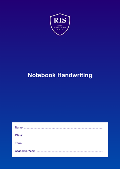 Notebook Handwriting