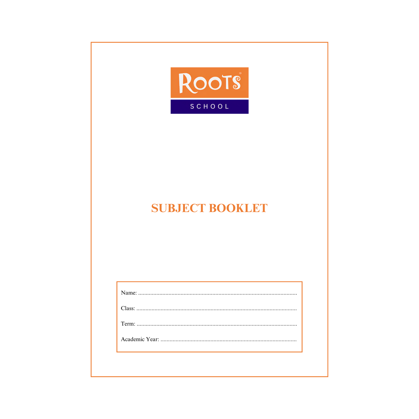 RS Subject Booklet