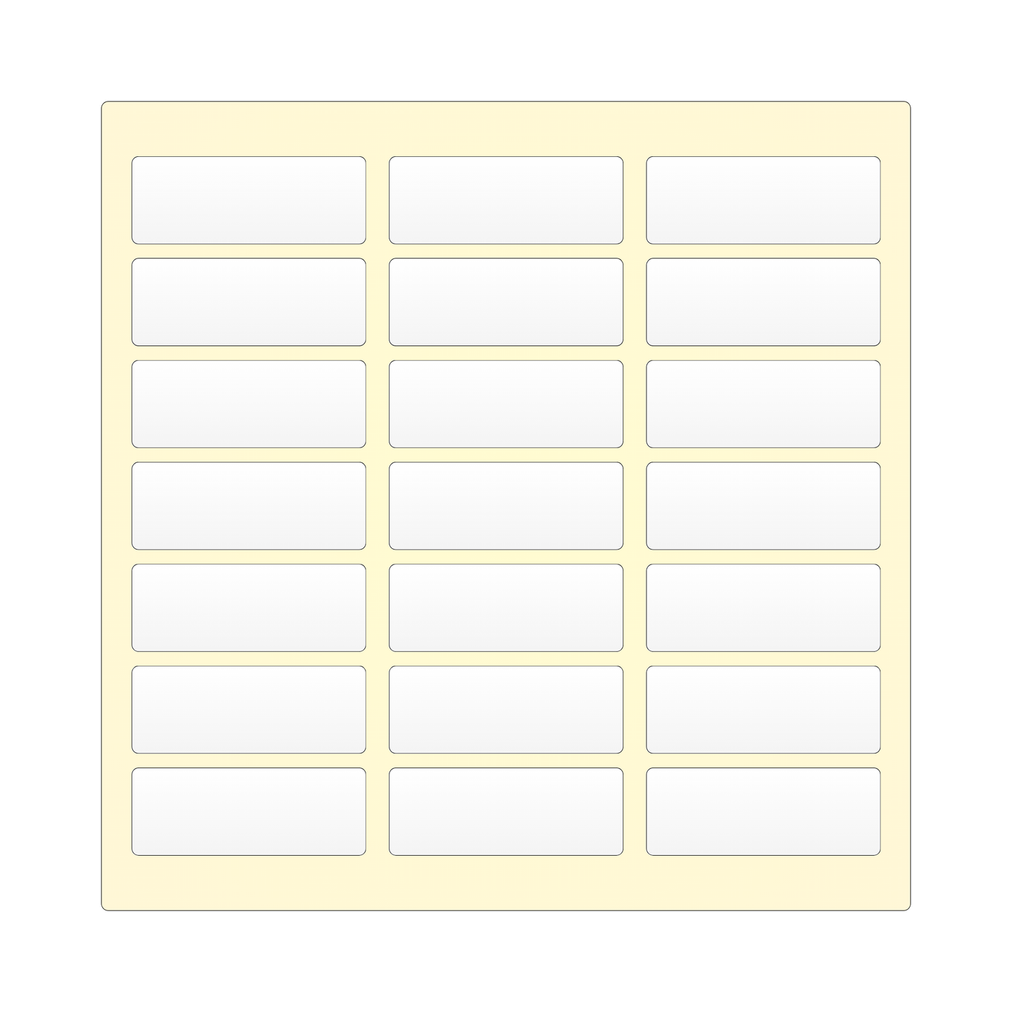 Sticky Labels
